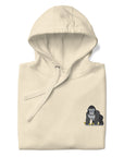 Think Ocean Gorilla Aspirations Cotton Blend Embroidered Hoodie