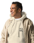 GUSTATORY New York Coffee Scene Cotton Blend Embroidered Hoodie