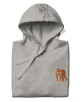 Think Ocean Tiger Aspirations Cotton Blend Embroidered Hoodie
