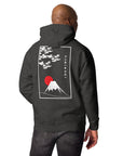 Mount Fuji Landmark Cotton Blend Hoodie