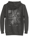 GUSTATORY Berlin Coffee Scene Cotton Blend Embroidered Hoodie