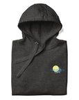 Santorini Landmark Cotton Blend Hoodie