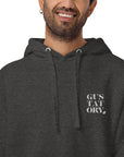 GUSTATORY Melbourne Coffee Scene Cotton Blend Embroidered Hoodie