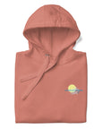 Santorini Landmark Cotton Blend Hoodie