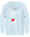 Mount Fuji Landmark Cotton Blend Hoodie