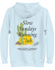 Cactus Slow Sundays Running Club Cotton Blend Hoodie