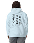 GUSTATORY Barcelona Coffee Scene Cotton Blend Embroidered Hoodie