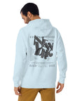 GUSTATORY New York Coffee Scene Cotton Blend Embroidered Hoodie