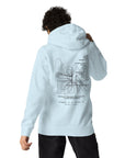 GUSTATORY London Coffee Scene Cotton Blend Embroidered Hoodie