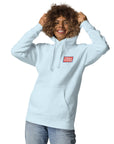 Think Ocean Polar Bear Pixel Art Cotton Blend Hoodie