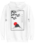 Mount Fuji Landmark Cotton Blend Hoodie