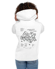 GUSTATORY Edinburgh Coffee Scene Cotton Blend Embroidered Hoodie