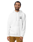GUSTATORY New York Coffee Scene Cotton Blend Embroidered Hoodie