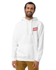 Think Ocean Fish Pixel Art Cotton Blend Hoodie