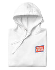 Think Ocean Polar Bear Pixel Art Cotton Blend Hoodie