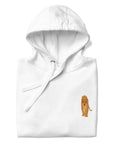 Think Ocean Leopard Aspirations Cotton Blend Embroidered Hoodie