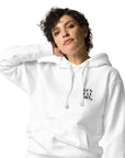 GUSTATORY Amsterdam Coffee Scene Cotton Blend Embroidered Hoodie