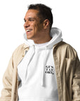 GUSTATORY Edinburgh Coffee Scene Cotton Blend Embroidered Hoodie