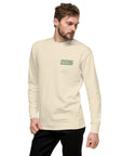 GUSTATORY Have A Good Day Cotton Blend Embroidered Sweatshirt