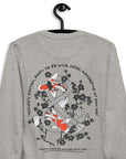 Koi Fish Another Good Day Cotton Blend Sweatshirt