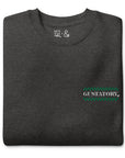 GUSTATORY Have A Good Day Cotton Blend Embroidered Sweatshirt