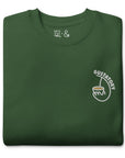 GUSTATORY Coffee Alchemist Cotton Blend Embroidered Sweatshirt