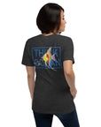 Think Ocean Fish Fluorescence Cotton Embroidered T-Shirt