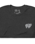 Think Ocean Elephant Aspirations Cotton Embroidered T-Shirt