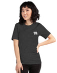 Think Ocean Polar Bear Aspirations Cotton Embroidered T-Shirt