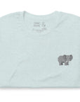 Think Ocean Elephant Aspirations Cotton Embroidered T-Shirt