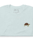 Think Ocean Turtle Aspirations Cotton Embroidered T-Shirt