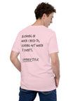 Think Ocean Leopard Aspirations Cotton Embroidered T-Shirt