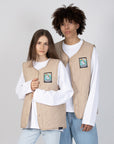 Adventure Ready Unisex Vest in Beige