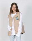 Adventure Ready Unisex Vest in Beige