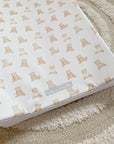 Anti-Roll Wedge Baby Changing Mat - Teddy Bears print