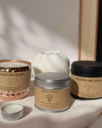 Unscented Natural Wax Candles