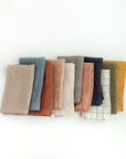 Stone Washed Linen Dinner Napkins-0