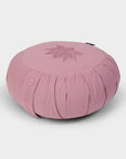 Yoga Studio GOTS Organic Cotton Round Lotus Zafu Buckwheat Cushion