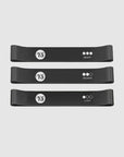 Yoga Studio Resistance Black Loop Bands - 3 Pack Inc Bag