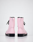 Pink Leather Boots for Daily Misadventures