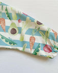 Long Sleeved Bib - Vegetable Garden