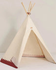 Luxury Arizona teepee for kids, premium handcrafted play tent, stylish carmine cotton, best-selling adventure hideaway by Ella James at brixbailey.com