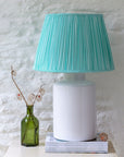 Victoria Pleated Lampshade - Mint