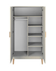 Wardrobe in Cashmere Finish for Children’s Rooms