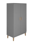 Wardrobe Kubi - Grey