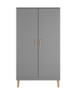 Wardrobe Kubi - Grey