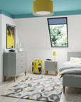 Wardrobe Kubi - Grey