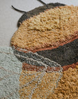 Transform Your Child's Room with a Fun & Educational Bee-Shaped Rug - Eco-Friendly and Handcrafted by Lorena Canals at www.brixbailey.com