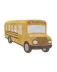Cozy Cotton School Bus Rug for Children