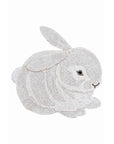 Playful & Interactive Bunny Animal Rug by Lorena Canals - Handcrafted & Eco-Friendly by Lorena Canals at www.brixbailey.com